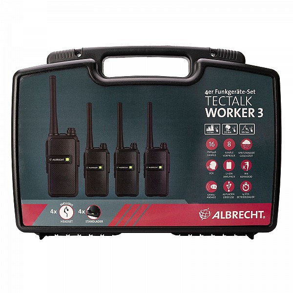 TECTALK WORKER 3 ΒΑΛΙΤΣΑΚΙ x4